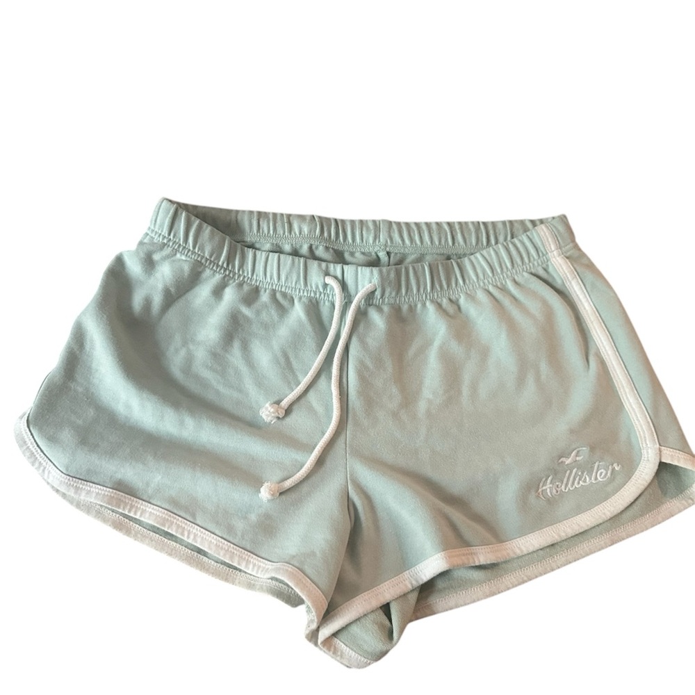 Hollister Terry Shorts Y2K Soft Girl High Rise Mint Green Medium